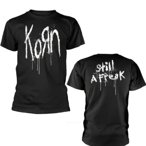 NWT KORN STILL A FREAK ART PRINT T SHIRT SZ XL AND XXL - Picture 1 of 4